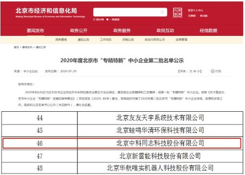 北京科技型中小企业信息技术咨询服务百强领航，赋能数字经济新未来
